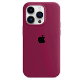 Silikonfodral iPhone 16 Pro Dark Rose - SAINT CLARE